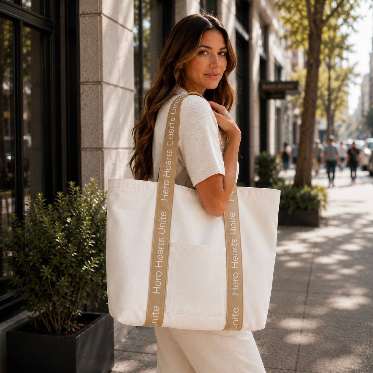 The Hero Carryall — Signature Canvas Tote - Image 2